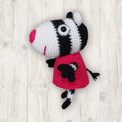 Zoe Zebra Crochet Pattern