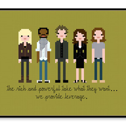 Leverage - PDF Cross Stitch Pattern