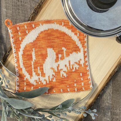 Woodland Fox Potholder