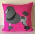 Pippa the Poodle Cushion Cover