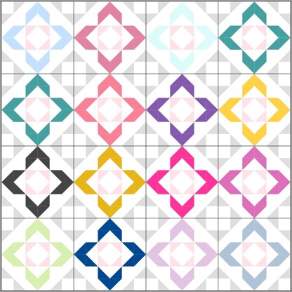 Charmed quilt pattern