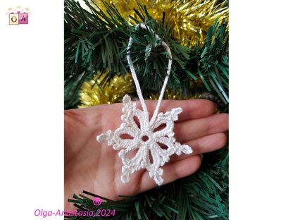 Crochet snowflake 36