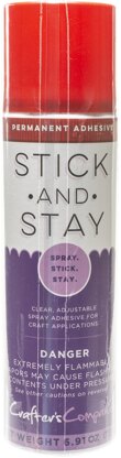 Crafter's Companion Stick & Spray Permanent Adhesive - 6.91oz