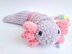 Axolotl crochet fidget toy