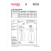 Burda Style Ladies Outerwear Trousers/Pants B6032 - Paper Pattern, Size 34 - 44