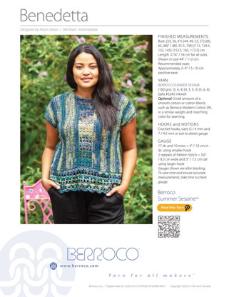 Berroco Benedetta PDF