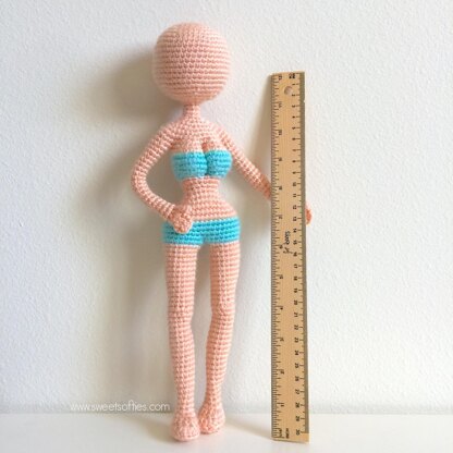 Supermodel Female Girl Doll Body Base