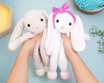 Crochet Bunny Lovey Pattern – Bunny Snuggler Crochet Pattern