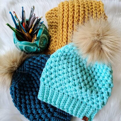 The Puff & Pom Beanie