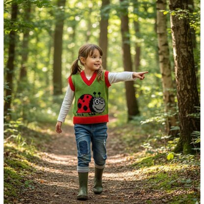 Ladybird (ladybug) sweater