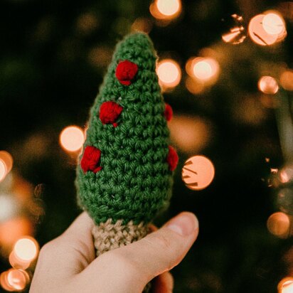 Christmas Tree Baby Rattle