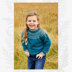 Wren Child's Sweater -  Knitting Pattern For Girls and Boys in Willow & Lark Heath Solids by Willow & Lark