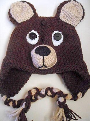 Teddy Bear Hat knit