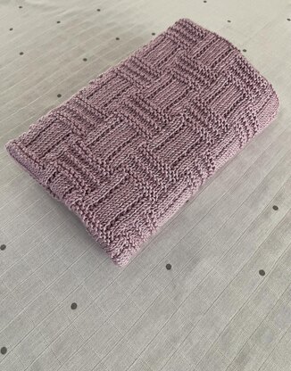 Basket Block Baby Blanket