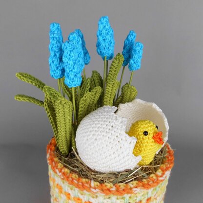 Easter Decor Baby Chick in Egg