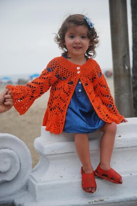 Chysanthemum Crochet Cardigan