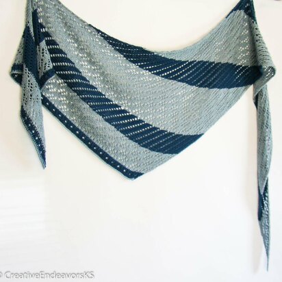 Pacioli Asymmetric Shawl