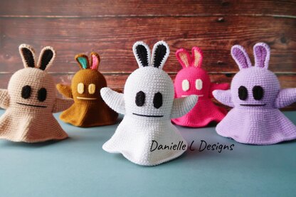 Halloween ghost Bunny amigurumi