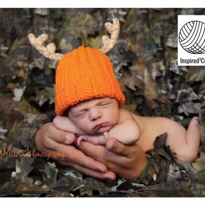 Daddy's Little Deer Hunter Antler Hat