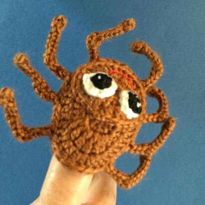 Spider Finger Puppet