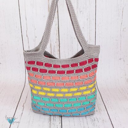 Mosaic Bricks Tote