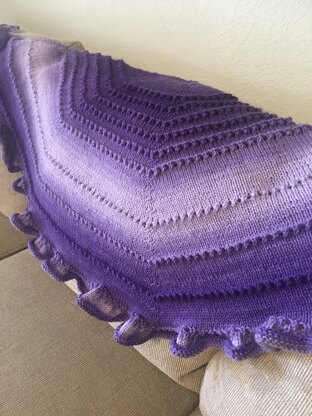 Prairie Ridge Shawl