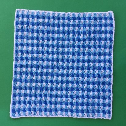 Plaid Picnic Blanket Applique