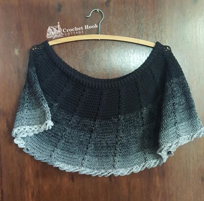 Short Cable Poncho