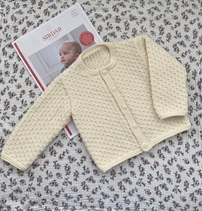 Easy Knit Baby Cardigan