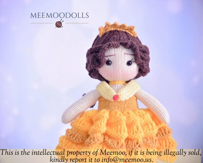 Knit Belle Princess Doll