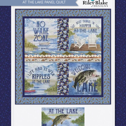 Riley Blake At The Lake Panel Quilt - Downloadable PDF