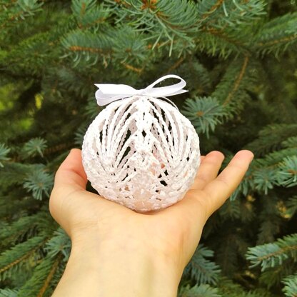 Small Christmas ball set of 2