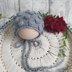 Aran Knit Bobble Baby Bonnet