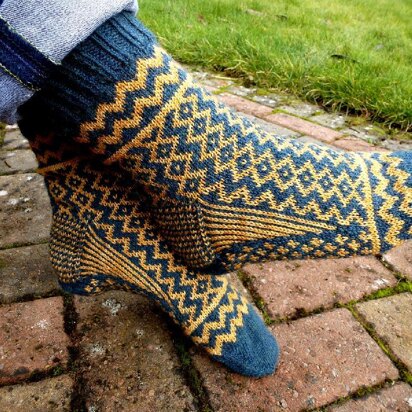 Jagged Edge - knitting pattern