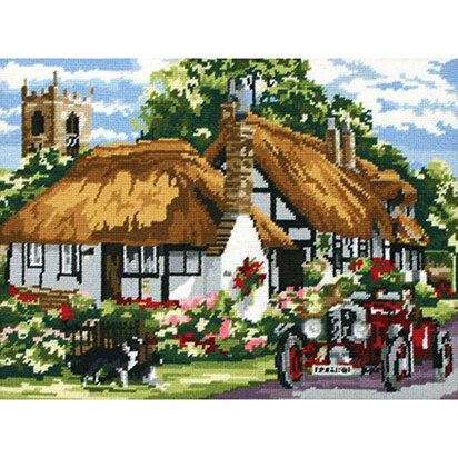 Anchor The Village of Welford Tapestry Kit - 40 x 30 cm