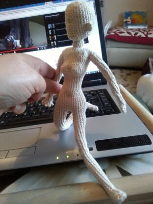 Basic doll body crochet 8-10 inches