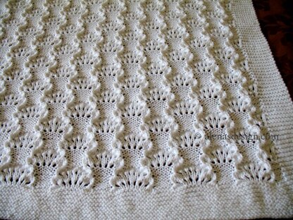 Billowing Clouds Baby Blanket