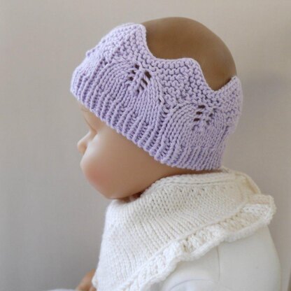 Knitting Pattern - Coronet Headband „Little Princess“ – No.257E