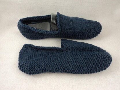 Mens Knit Loafer Slipper