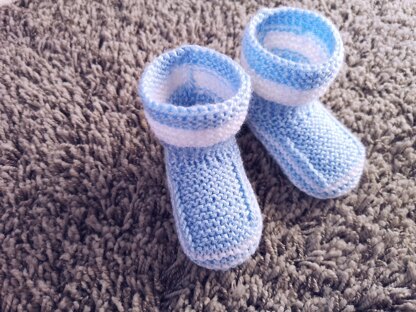 Baby blue cheap booties