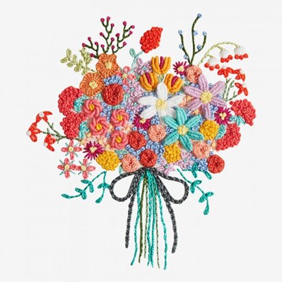 LOVE Embroidery Pattern Soft Palette PDF Digital Download -    Embroidery patterns, Hand embroidery pattern, Embroidery flowers pattern