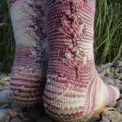 Queen of Tarts Socks - knitting pattern