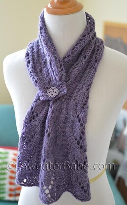 #194 Elise One-Ball Scarflette