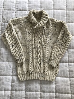 Jack Frost Aran jumper