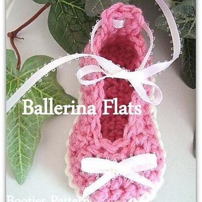Ballerina Flats Booties | Crochet Pattern by Ashton11