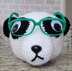 Panda Bear Eyeglass Holder