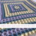 Elbobblio Granny Square Blanket Pattern US terminology By Melu Crochet