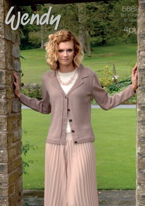 Jacket and Top in Wendy Merino 4 Ply - 5689