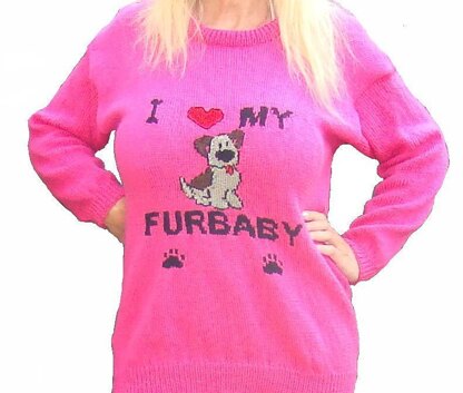 Childrens & Adults Furbaby Dog Jumper