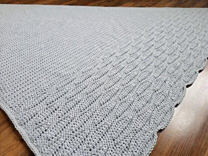 Maija Crochet Triangular Shawl
